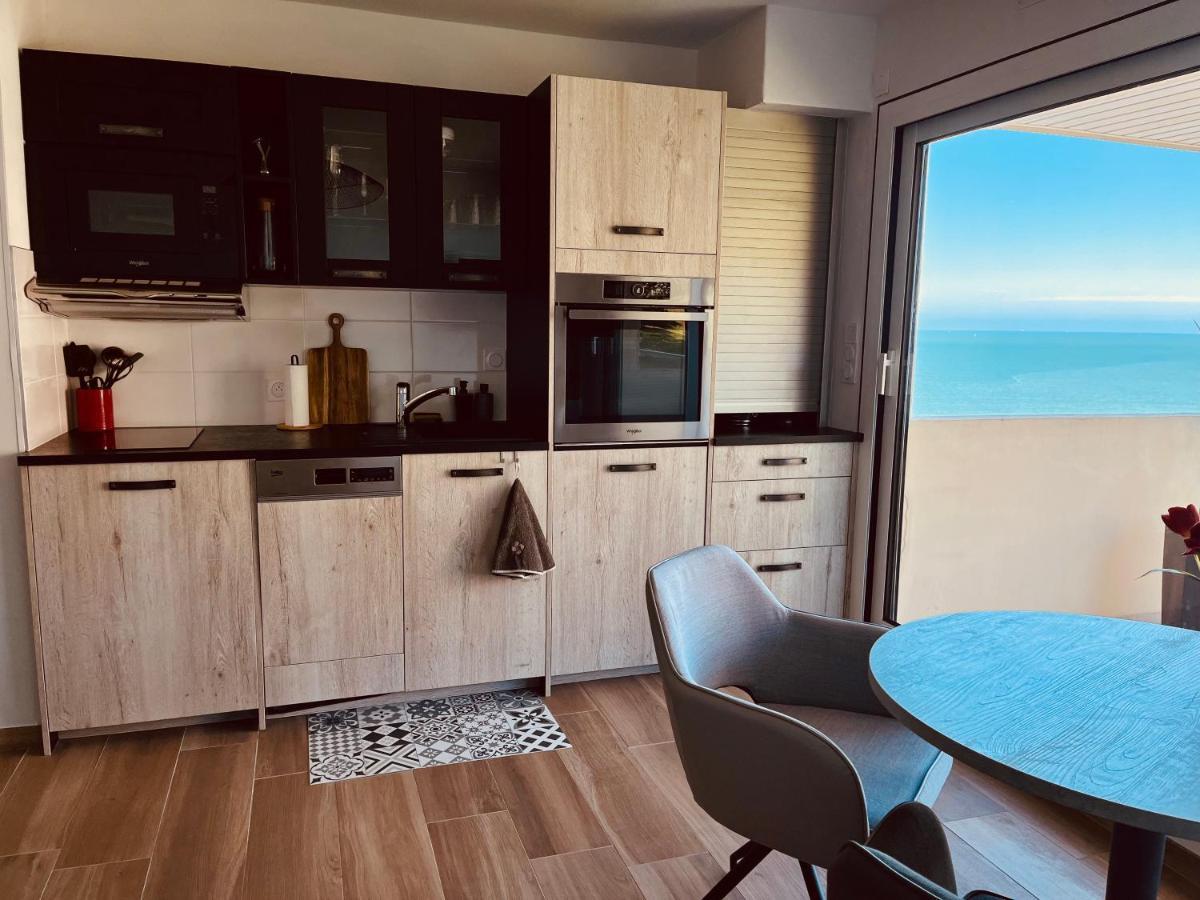 Studio, vue mer à 150m de la plage Trouville-sur-Mer Esterno foto